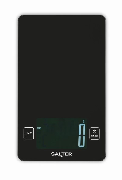 Salter Black High Capacity Electronic Kitchen Scale SA00644