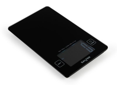 Salter Black High Capacity Electronic Kitchen Scale SA00644