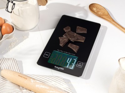 Salter Black High Capacity Electronic Kitchen Scale SA00644