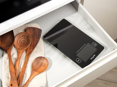 Salter Black High Capacity Electronic Kitchen Scale SA00644