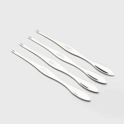 Taylors Stainless Steel 4pc Seafood Picks / Forks Set