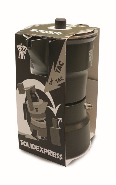 Pezzetti Solidexpress Sidereal Luxury Alum. Coffee Maker 6C