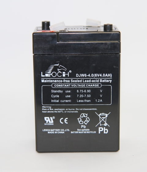 Jadever Spare Battery (6V/4.0A)