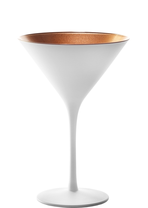 Stolzle Olympic Matt-Wht Bronze Cocktail Glass 240ml Bx of 6