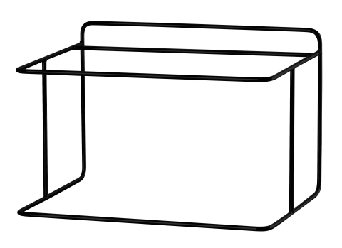 Degrenne Evento Black Rectangular Tray 2