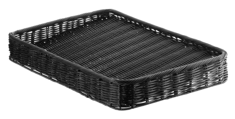 Degrenne Evento Black Rectangular Bread Basket 54 x 34 x 7cm