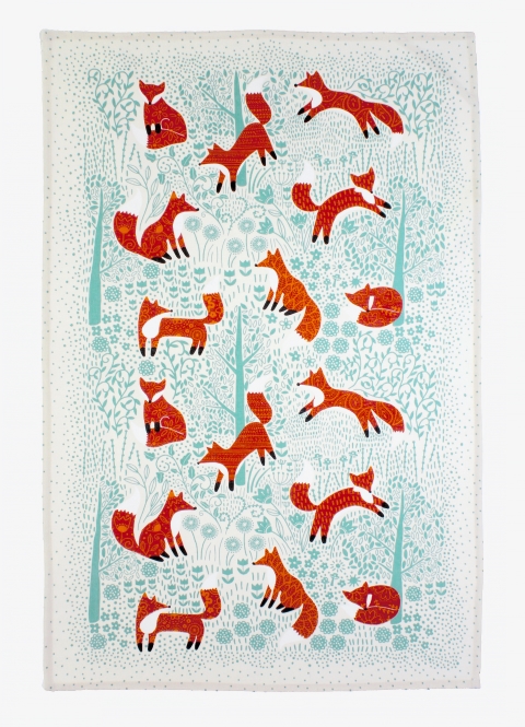 Ulster Weavers Foraging Fox Cotton Tea Towel