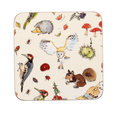 Ulster Weavers MF Woodland Coaster Pk4