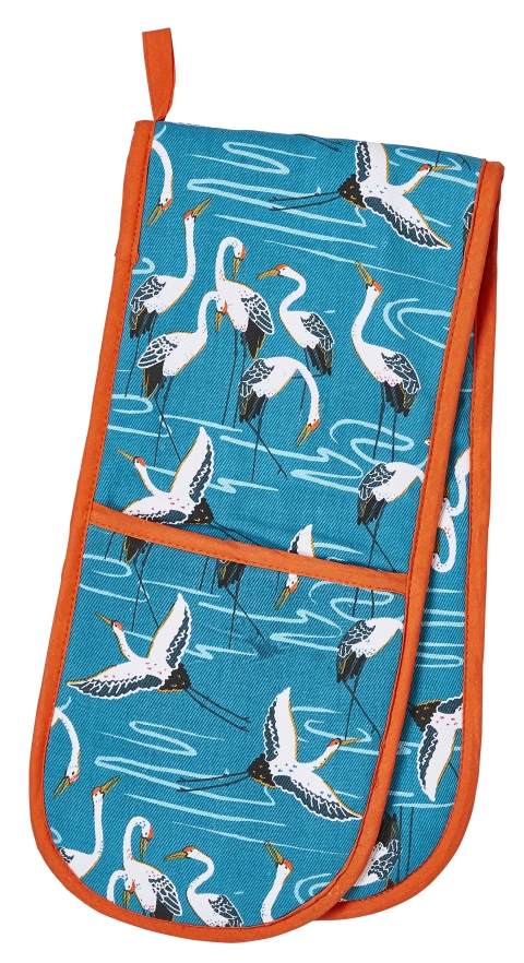 Ulster Weavers Cranes Double Oven Glove