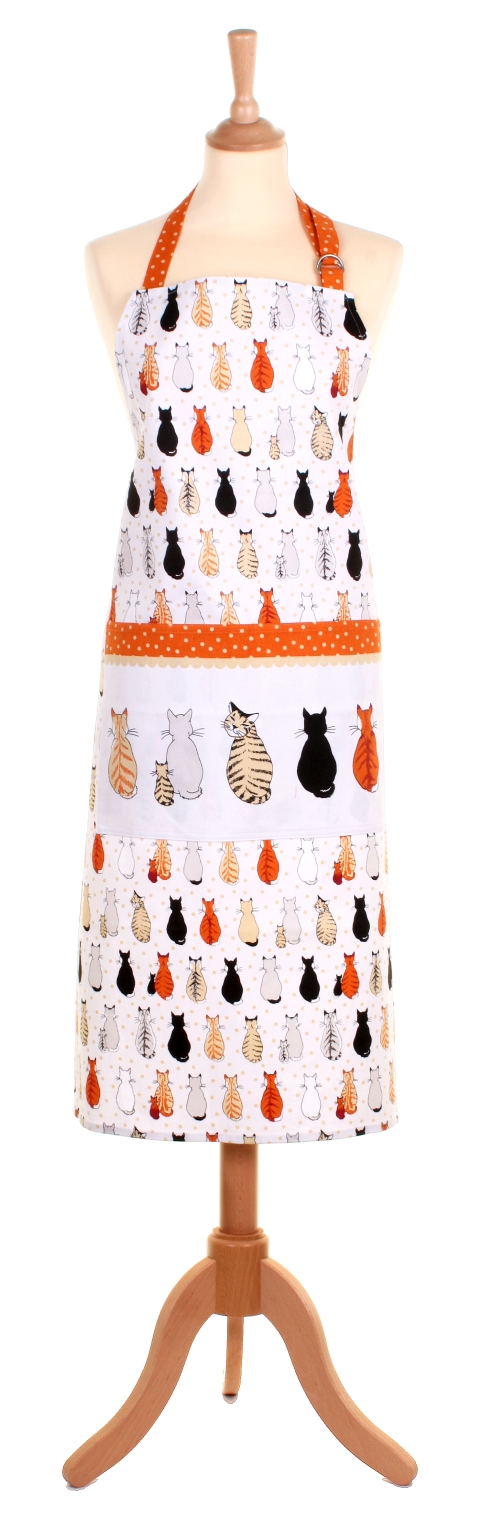 Ulster Weavers Cats in Waiting Cotton Apron