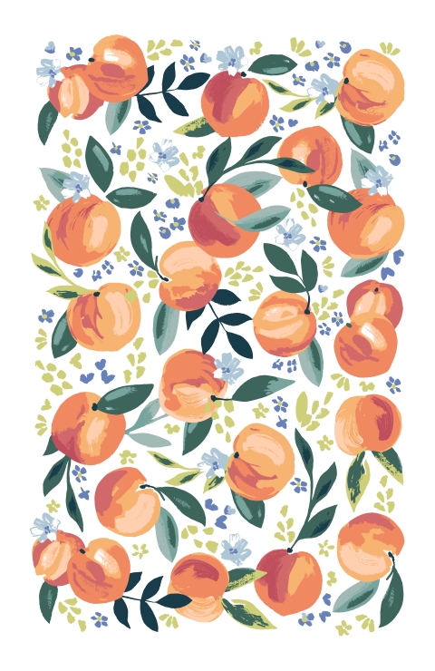 Ulster Weavers Life's Peachy Cotton Tea Towel