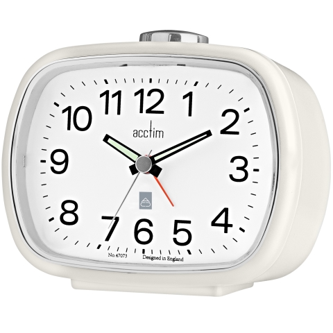Acctim 'Camille' Alarm Clock in Cream