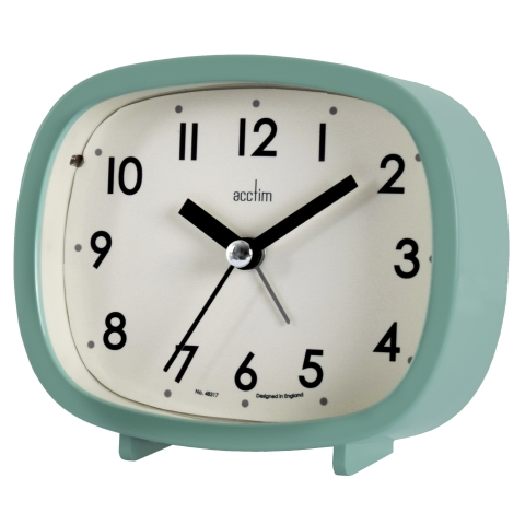Acctim 'Hilda' Alarm clock in Green