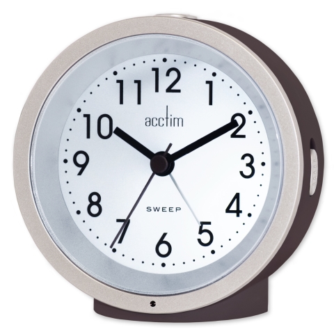 Acctim 'Caleb' Smartlite alarm clock in Soot