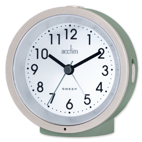 Acctim 'Caleb' Smartlite alarm clock in Moss