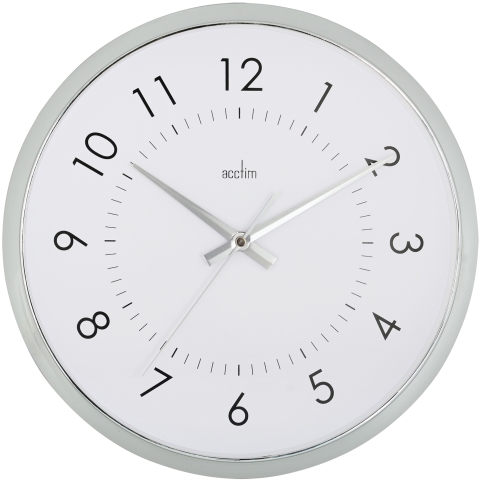 Acctim 'Yoko' Sweep wall clock white dial
