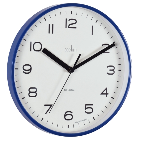 Acctim 'Runwell' wall clock in Midnight