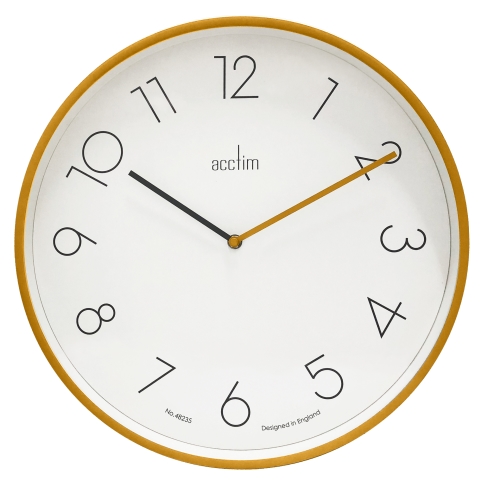 Acctim 'Kista' 40cm wall clock in Dijon