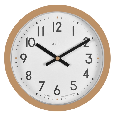 Acctim 'Elstow' 20cm wall clock in Dijon