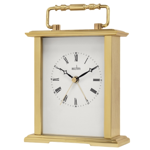 Acctim 'Gainsborough' Gold Colour Carriage Clock