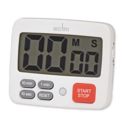 Acctim 'Easy Timer' in White