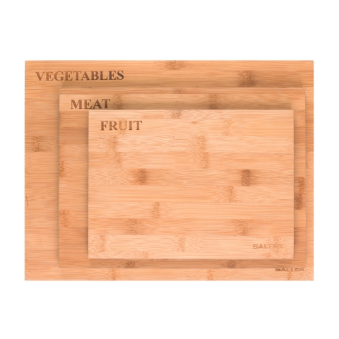 Salter 3 Piece Bamboo Chopping Board Set BW072811