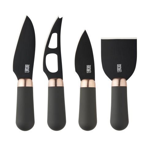 Taylors Brooklyn Copper 4pc Cheese Knife Set