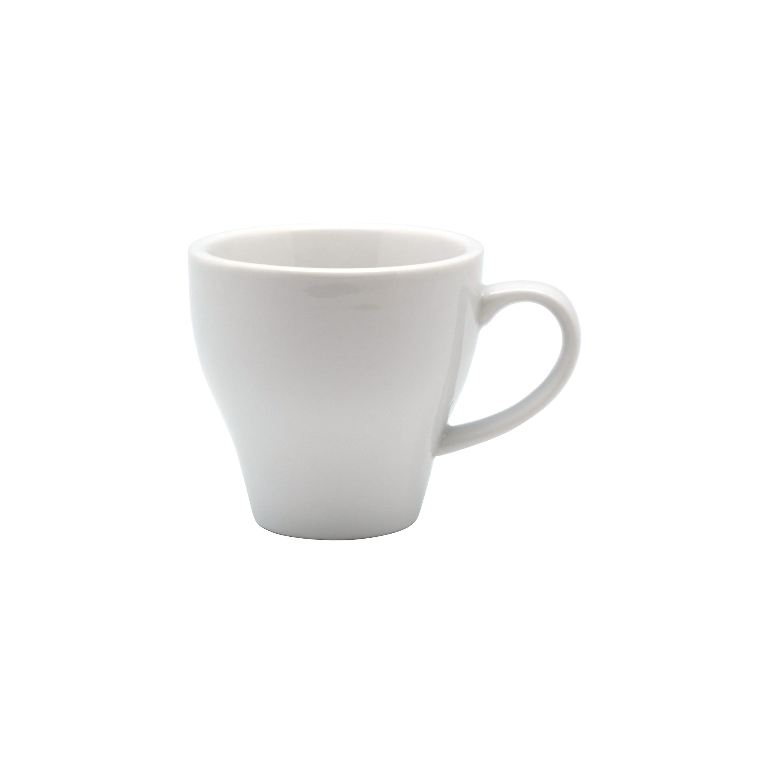 Rockingham White Long Black Tulip Cup 180ml Kerr Cowan