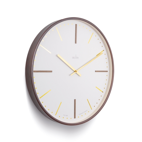 Acctim 'Knoll' 53cm Dark Wood wall clock