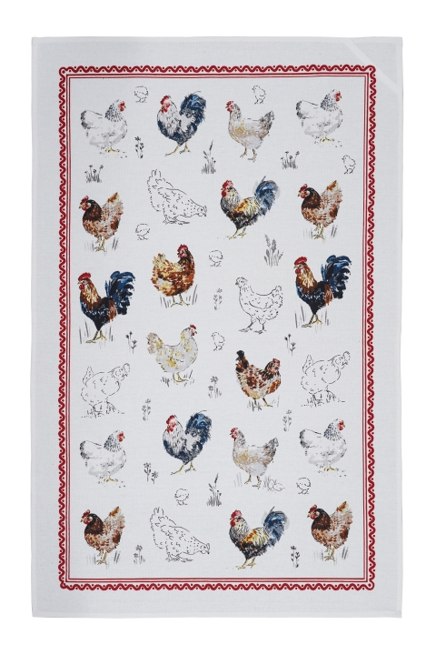 Ulster Weavers Farm Birds Cotton Tea Towel