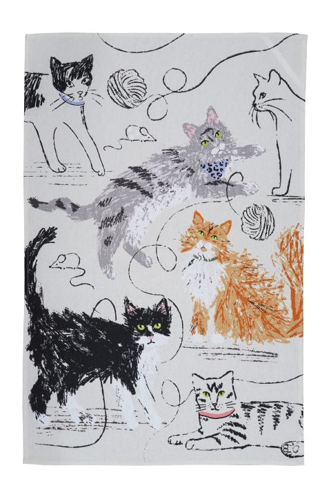 Ulster Weavers Feline Friends Cotton Tea Towel