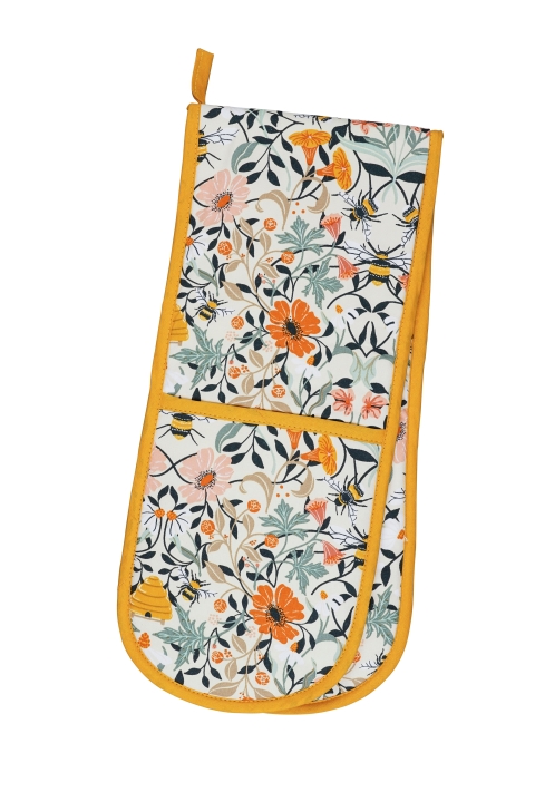 Ulster Weavers Bee Bloom Double Oven Glove