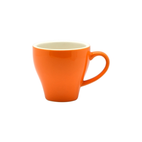 Rockingham Orange Long Black Tulip Cup 180ml Box of 6