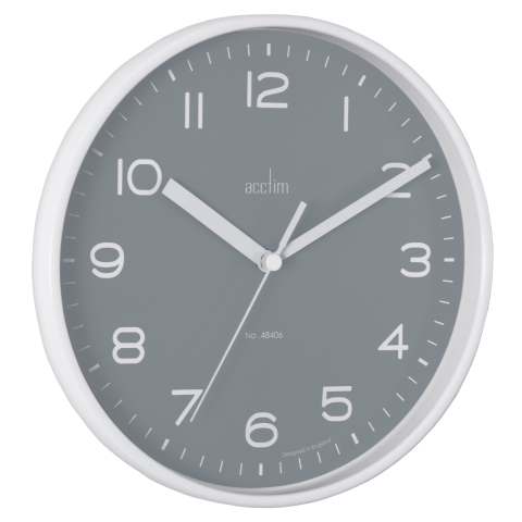 Acctim 'Runwell' wall clock in Dusk