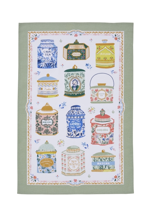 Ulster Weavers Tea Tins Cotton Tea Towel