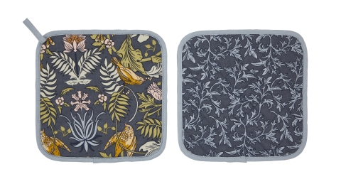 Ulster Weavers Finch & Flower Cotton Pot Mat
