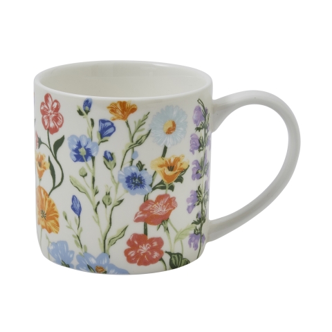 Ulster Weavers Cottage Garden Straight Sided Mug