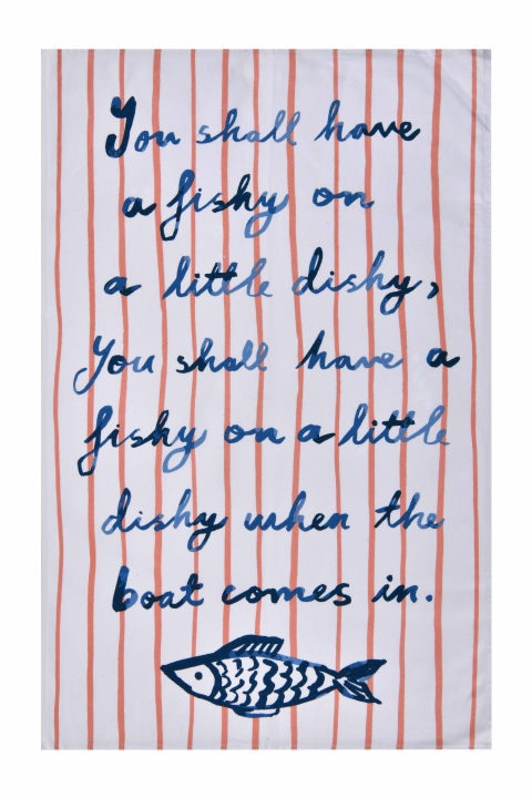 Ulster Weavers Catch of the Day Stripe Cotton Tea Towel
