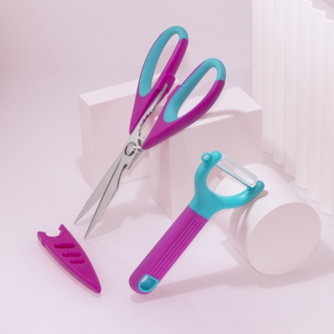 Taylors Roxi Kitchen Scissor & Peeler Combo
