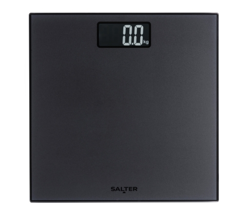 Salter Frosted Matt Black Electronic Personal Scale SA00599C