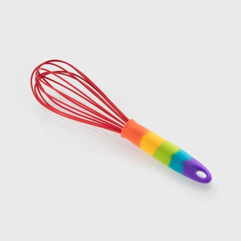 Taylors Rainbow Silicone Whisk 29cm