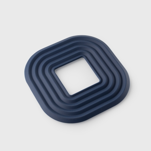 Taylors Silicone Squircle Trivet - Oxford Blue