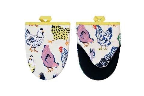 Ulster Weavers Chick Chicken Cotton Microwave Mitts