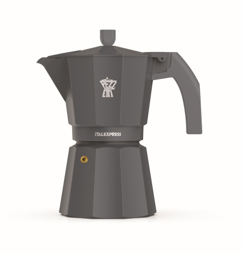 Pezzetti Italexpress Shooting Ash Aluminium Coffee Maker 6C