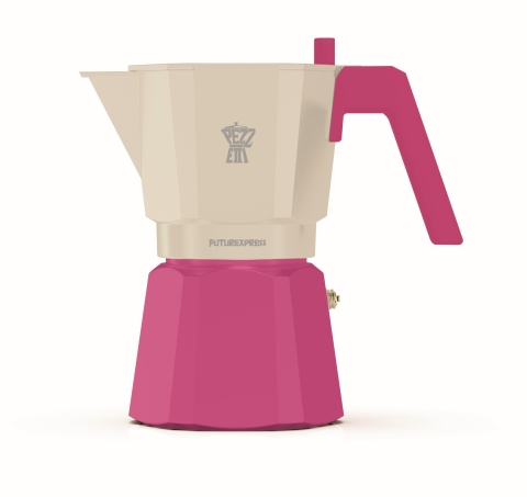 Pezzetti Futurexpress Rising Dawn Aluminium Coffee Maker 6C
