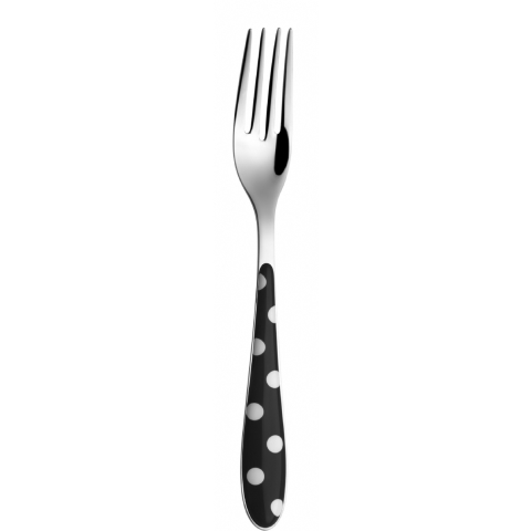 Bugatti Pois Black Spot Table Fork