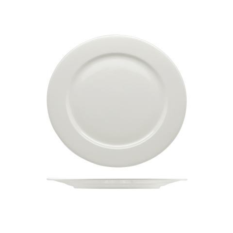 Leela Baralee Simple Flat Rim Plate 23cm