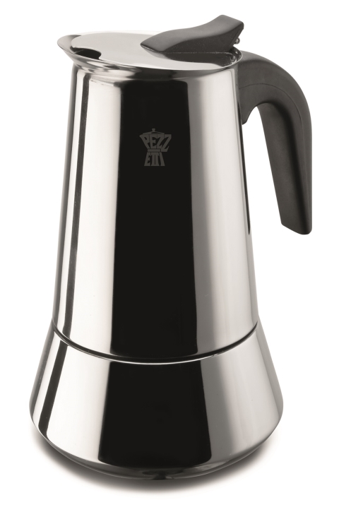 Pezzetti Stainless SteelExpress Induction Espresso Maker 4C