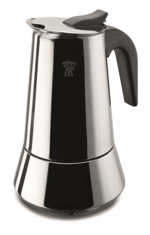 Pezzetti Stainless SteelExpress Induction Espresso Maker 6C