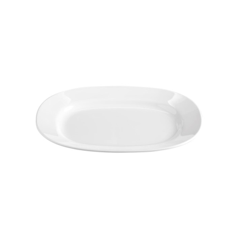 Jab White Oval Platter 50cm